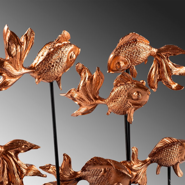 Aberto Design GOLDFISH 2 Objeto Decorativo de Cobre Aberto Design GOLDFISH 2 Objeto Decorativo de Cobre